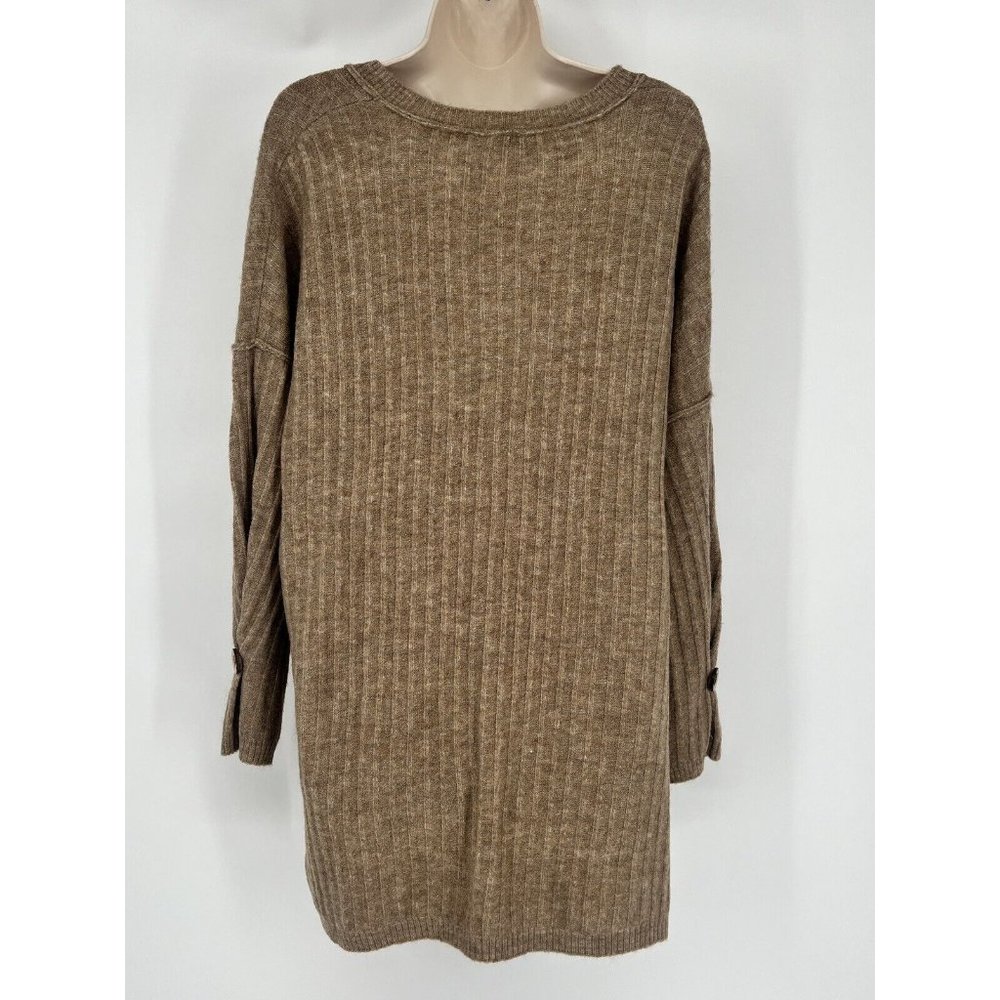 Women’s Intimately Free People Around The Clock Tunic Sweater Brown Size Medium - Picture 6 of 9